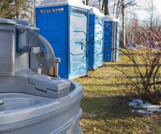 portable toilets